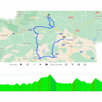 Vuelta a España 2023, stage 15: interactive map