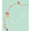 Vuelta a España 2023, stage 16: route finish - source:lavuelta.es