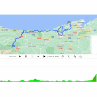Vuelta a España 2023, stage 16: interactive map