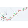 Vuelta a España 2023, stage 6: route intermediate sprint - source:lavuelta.es