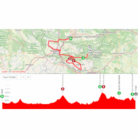 Vuelta a España 2024, stage 18: interactive map