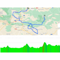 Vuelta a España 2024, stage 18: interactive map