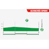 Vuelta a España 2024, stage 19: profile, intermediate sprint - source:lavuelta.es