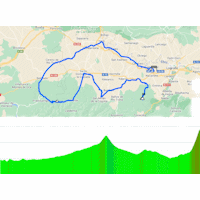 Vuelta a España 2024, stage 19: interactive map