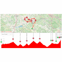 Vuelta a España 2024, stage 20: interactive map