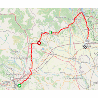 Vuelta a España 2025, stage 1: route