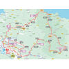 Vuelta a España 2025, stage 11: route - source: Libro de Ruta La Vuelta 25