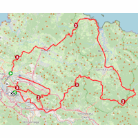 Vuelta a España 2025, stage 11: route