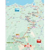 Vuelta a España 2025, stage 14: route - source: Libro de Ruta La Vuelta 25