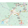 Vuelta a España 2025, stage 17: route - source: Libro de Ruta La Vuelta 25