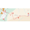 Vuelta a España 2025, stage 20: finish route - source: Libro de Ruta La Vuelta 25