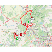 Vuelta a España 2025, stage 20: route
