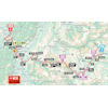 Vuelta a España 2025, stage 4: route - source: Libro de Ruta La Vuelta 25