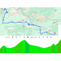 Vuelta a España 2025, stage 6: interactive map