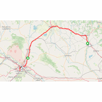 Vuelta a España 2025, stage 8: route