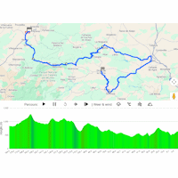 Vuelta a España 2026, stage 10: interactive map