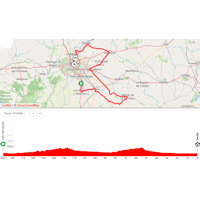 Vuelta a España 2026, stage 17: interactive map
