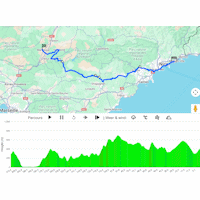 Vuelta a España 2026, stage 2: interactive map