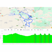Vuelta a España 2026, stage 21: interactive weather map