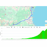 Vuelta a España 2026, stage 3: interactive map