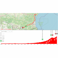 Vuelta a España 2026, stage 3: interactive map