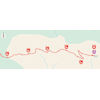 Vuelta a España 2026, stage 9: final run-in route - source:Libro de Ruta La Vuelta 26