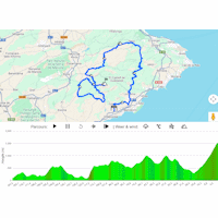 Vuelta a España 2026, stage 9: interactive map