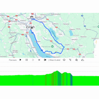 World Cycling Championships 2024, Zürich - Switzerland: interactive map ITT men