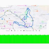 World Cycling Championships 2025, road race women - Kigali, Rwanda: interactive map 