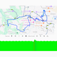 World Cycling Championships 2025, road race men - Kigali, Rwanda: interactive map 