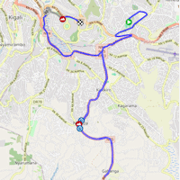 World Cycling Championships 2025, ITT men: route